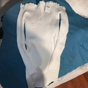 Fashion Nova Distressed Dress